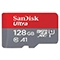 کارت حافظه microSDXC سن دیسک مدل Ultra A1 کلاس 10 استاندارد UHS-I U1 سرعت 100MBps ظرفیت 128 گیگابایت